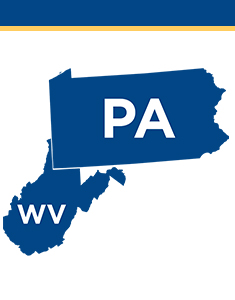 Western Pennsylvania, West Virginia